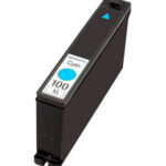 Compatible Inkjet Cart. Lexmark No 100XL Cyan