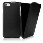 CASEual Leather Flip iPhone 7 Italian Black (LEFLIPIP7-ITAL-BLK)