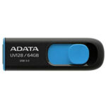 ADATA USB 3.2 Stick UV128 Black/Blue 64GB (AUV128-64G-RBE)