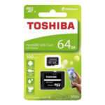 Toshiba microSDXC Class 10 64GB Exceria M203 R100 + Adapter (THN-M203K0640EA)