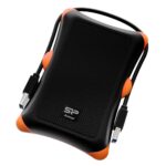 SILICON POWER εξωτερικός HDD 2TB, USB 3, αντικραδασμικό-αδιάβροχο, μαύρο
