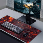 Anpollo Gaming Mouse pad XXL 900 x 400mm Fire