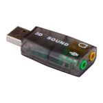 POWERTECH USB Κάρτα ήχου 5.1CH, με έξοδο μικρόφωνου και ακουστικού