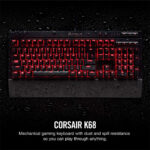 Corsair K68 Red