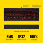 Corsair K68 Red