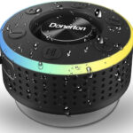 Donerton - Bluetooth ηχείο 5.0 | IP7 - αδιάβροχο & Wireless | Με FM Ράδιο και βεντούζα που στέκετε εύκολα σε πλακάκια | Κατάλληλο για Ντους