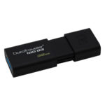 Kingston Data Traveler 100 G3 32GB USB 3.0 Flash Drive (Black) (DT100G3/32GB) (KINDT100G3/32)