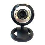 POWERTECH Web Camera 1.3MP, Plug & Play, Black