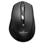 POWERTECH οπτικό ασύρματο ποντίκι PT-916, Bluetooth 3.0, 1600dpi, μαύρο