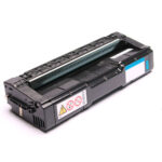 Compatible Ricoh 407717 Cyan 6.000 pages (SPC252 / SPC262)