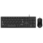 PHILIPS set ποντίκι & πληκτρολόγιο SPT6214, ενσύρματα, 1200dpi, μαύρο