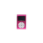 Mini USB Metal Clip MP3 Player - Ροζ Χρώμα_1