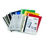 Ντοσιέ με Έλασμα DURABLE & Διπλό Εξώφυλλο Παρουσίασης (Γκρι)