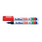 Μαρκαδόρος Ανεξίτηλος ARTLINE 700 Μύτη Στρογγυλή 0.7 mm (Κόκκινο)