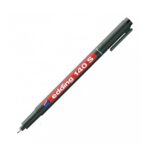 Μαρκαδόρος Ανεξίτηλος Διαφανειών EDDING 140/S 0.3 mm (Μαύρο)