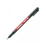 Μαρκαδόρος Ανεξίτηλος Διαφανειών EDDING 142/M 1 mm (Μπλε)
