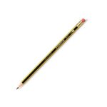 Μολύβι Ξύλινο Με Γόμα STAEDTLER Noris 122 HB (Μαύρο)