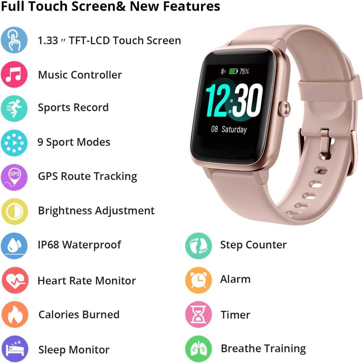 Women’sMen’s-Smartwatch-rose_2