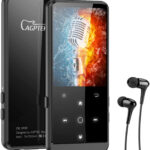 AGPTEK LargeScreen MP3 Player MC8HB-10 | 32GB μνήμη, Bluetooth 4.2, 2.4 Inch TFT Screen | Περιλαμβάνει ακουστικά, διάρκεια μπαταρίας έως 50 ώρες | Με FM Ράδιο & λειτουργία ηχογράφησης