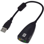 POWERTECH USB κάρτα ήχου SLOT-021, 5Hv2, Virtual 7.1 channels
