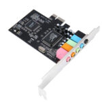 POWERTECH Κάρτα Επέκτασης PCI-e to 6 channel Audio, Chipset CM8738