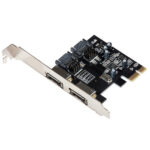 POWERTECH Κάρτα Επέκτασης PCIe σε eSATA + SATA III, ASM1061