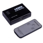 POWERTECH HDMI Amplifier Switch 3 in 1, 4K x 2K HDMI 1.4, Remote Control