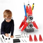 STEM - Μεταλλικό Σετ Κατασκευής 3D Πύραυλος Μολυβοθήκη – Τεχνικό Model Kit για Παιδιά 8+ Ετών