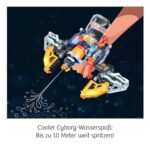 KOSMOS Cyborg Water-Blaster κιτ πειραματισμού 2‑σε‑1 ρομποτικό χέρι για παιδιά 7+ ετών με πιστόλι νερού, κατάλληλο και για αριστερόχειρες - Image 2