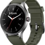 Fitpolo - Smartwatch για άνδρες με λειτουργία τηλεφώνου, Fitness Tracker, παρακολούθηση ύπνου και μέτρηση καρδιακού ρυθμού, βηματομετρητής, 120+ σπορ, 1.57'' HD, 3ATM, συμβατό με Samsung/Android/iOS | Green
