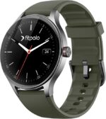 Fitpolo - Smartwatch για άνδρες με λειτουργία τηλεφώνου, Fitness Tracker, παρακολούθηση ύπνου και μέτρηση καρδιακού ρυθμού, βηματομετρητής, 120+ σπορ, 1.57'' HD, 3ATM, συμβατό με Samsung/Android/iOS | Green